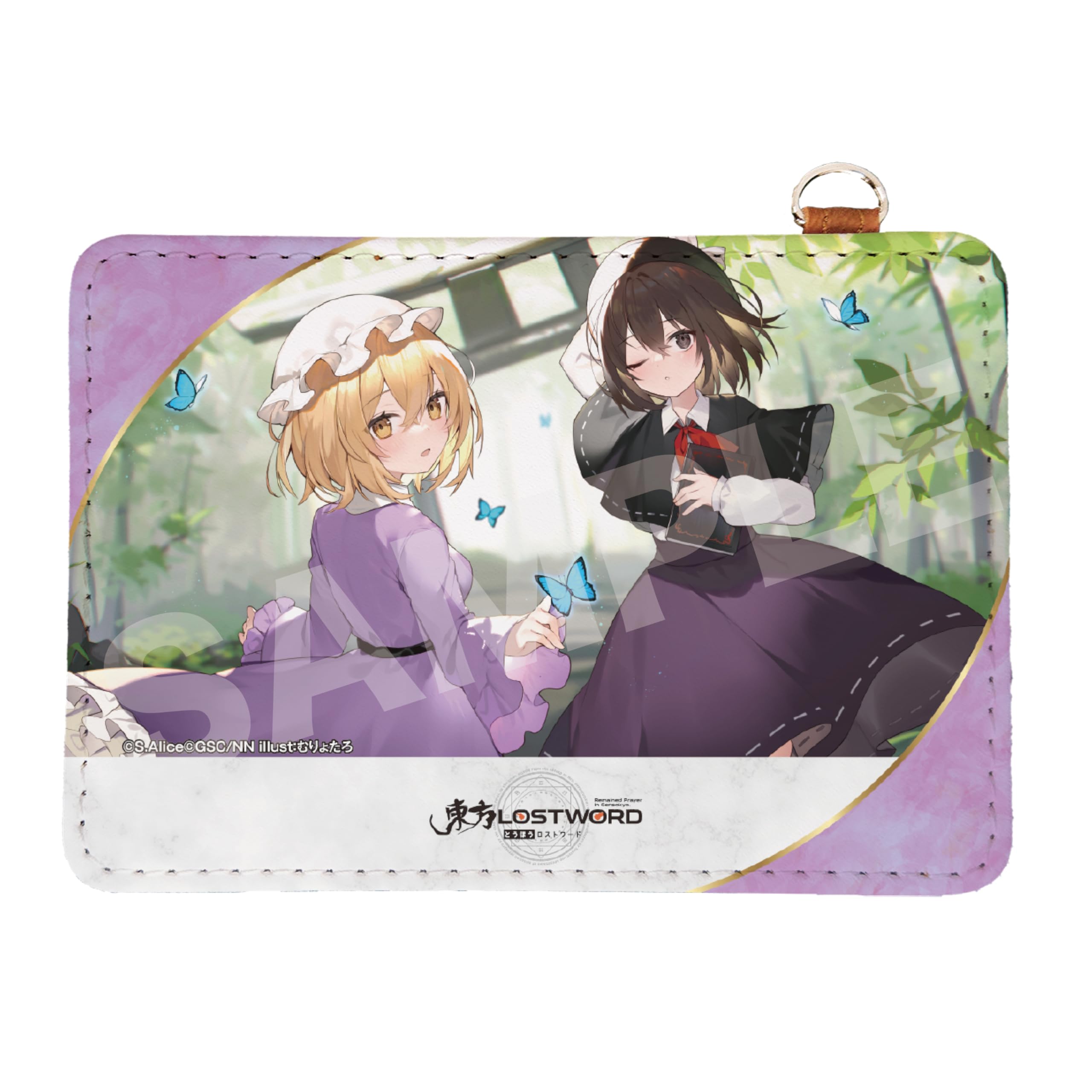 Amazon.co.jp: 東方LostWord レザーパスケース 02 衛星トリフネ